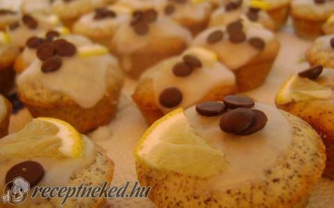 Citromos mákos muffin