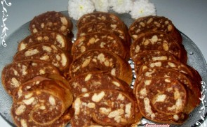 Ostyalapos kekszszalámi