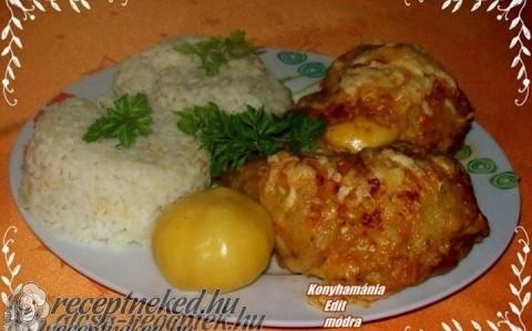 Töltött csirkecomb olaszosan