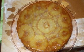 Fordított almatorta