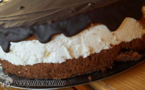 Túró rudi torta
