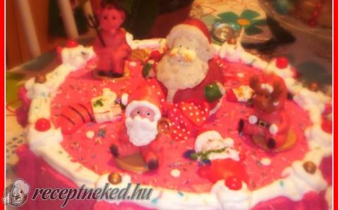 Epres torta Mikulásra