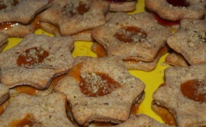 Reform linzer sárgabarack és szilvalekvárral