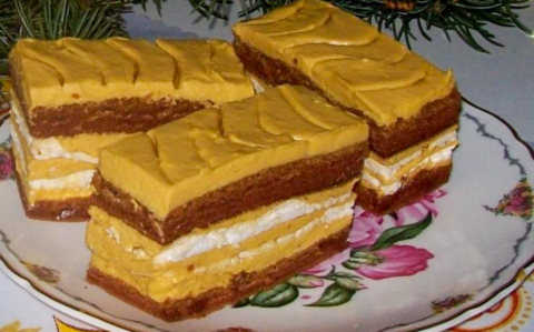Karamellás szelet