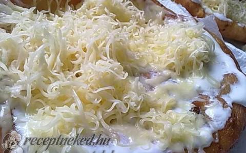 Burgonyás lángos