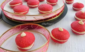 Red velvet szendvicsek