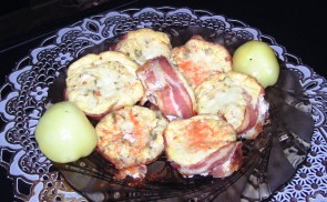 Tojásos omlett muffin formában sütve