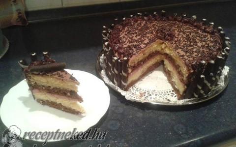 Puncsos-kókuszos torta