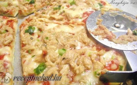 Pizza kelesztés nélkül