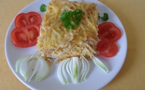 Lecsós-tojásos spagetti