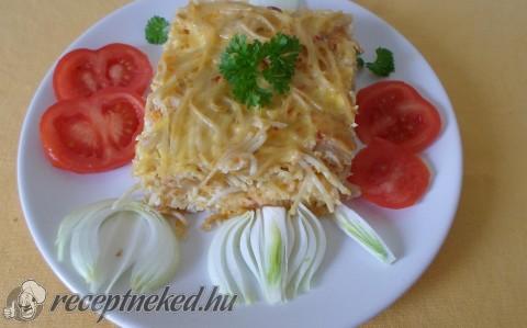 Lecsós-tojásos spagetti