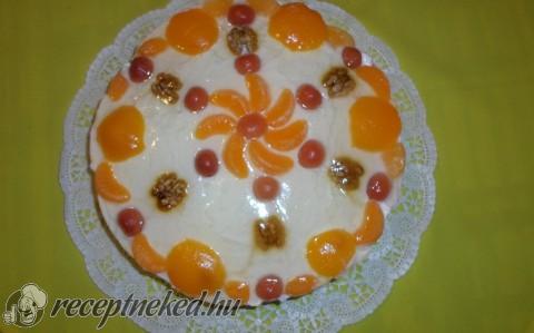 Sütés nélküli oroszkrémtorta