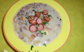 Tavaszi bableves