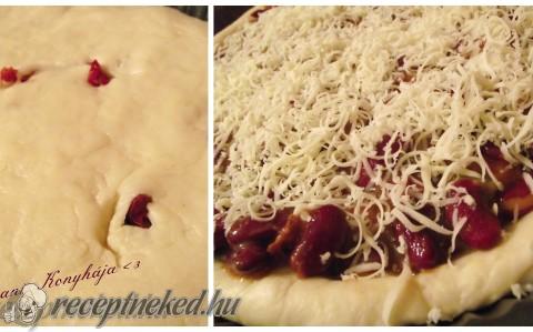 Pizza kelesztés nélkül