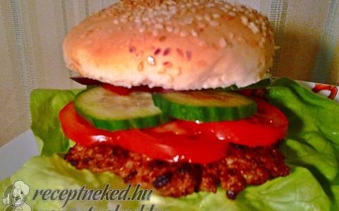 Hamburger pulykahússal