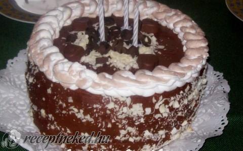 Párizsi krémes csokoládétorta