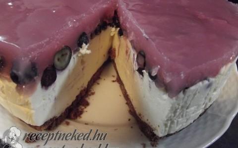 Sajttorta gyümölccsel