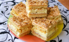 Habos, krémes linzer
