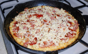 Serpenyős pizza