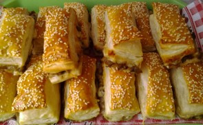 Gombás, baconos, sajtos stanglik