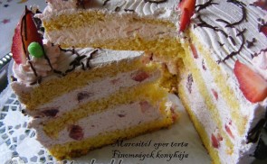 Habos, epres torta