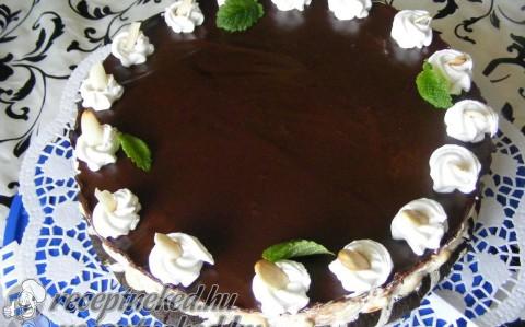 Négerkocka  torta