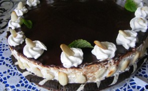Négerkocka  torta