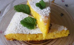 Almás-túrós torta