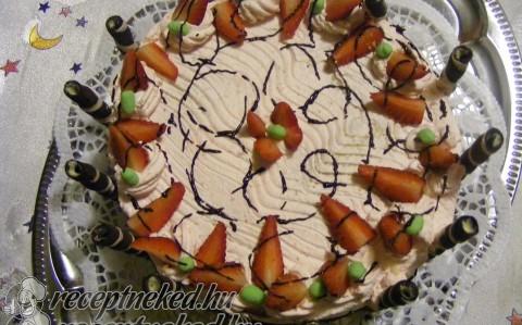Habos, epres torta