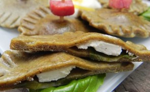 Tökmag lisztes ravioli