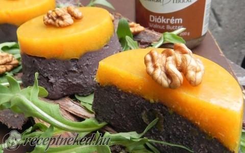 Pikáns májpástétom, citrusos gyümölcs aszpikkal