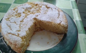 Narancsos-rizses torta
