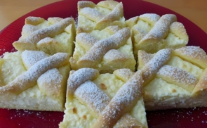 Túrós rácsos