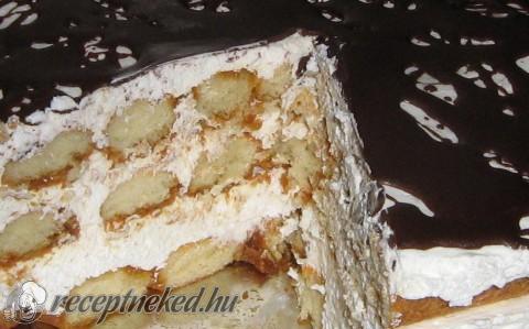 Hamis tiramisu torta