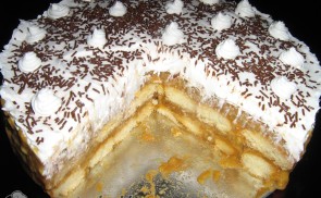 Sütés nélküli alma torta