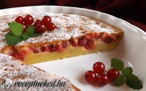 Ribizlis clafoutis