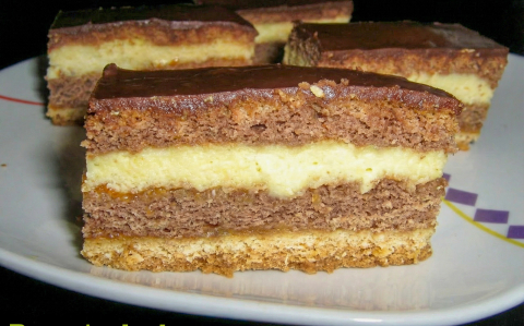 Túrós zserbó