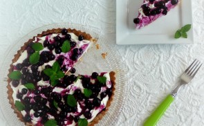 Áfonyás pitetorta