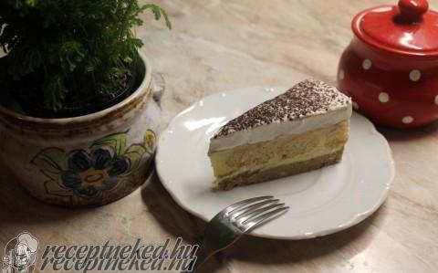 Vaníliás gesztenyetorta