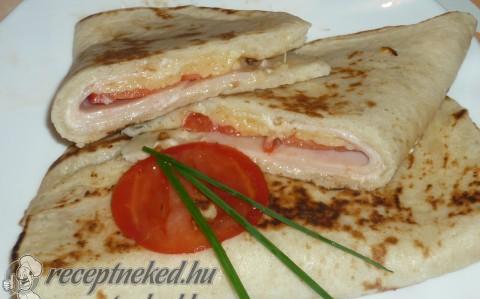 Élesztős tortilla