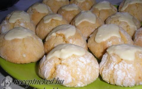 Kókuszos-lime-os crinkle cookie