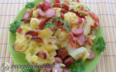 Burgonyás omlett