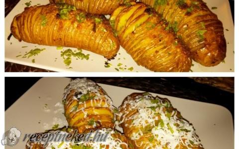 Hasselback burgonya
