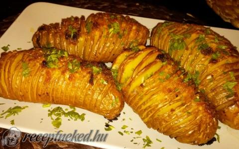 Hasselback burgonya