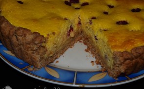 Málnás-vaníliás pite