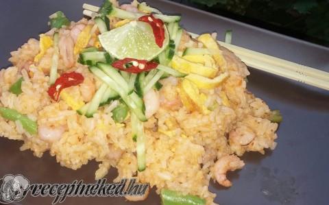 Thai garnélás sült rizs