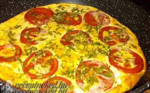 Paradicsomos fritatta GastroHobbi módra