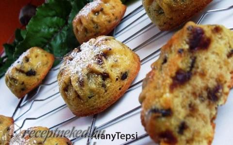 Céklás-étcsokis muffin