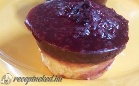 Málnás muffin