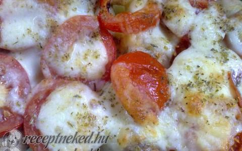 Mozzarellás csirkemell
